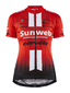 Craft Team Sunweb Replica Fietsshirt Korte Mouwen Dames
