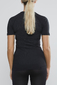 Craft Active Intensity Ondershirt Korte Mouwen Zwart Dames
