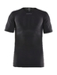 Craft Active Intensity Ondershirt Korte Mouwen Zwart Heren