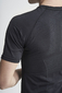 Craft Active Intensity Ondershirt Korte Mouwen Zwart Heren