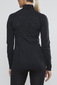 Craft Active Intensity Zip Thermoshirt Lange Mouwen Zwart Dames