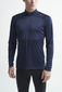 Craft Eaze Half Zip Hardloopshirt Lange Mouwen Donkerblauw Heren