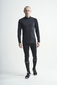 Craft Eaze Half Zip Hardloopshirt Lange Mouwen Zwart Heren