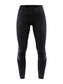 Craft Ideal Thermal Fietsbroek Lang Met Zeem Zonder Bretels Zwart Dames