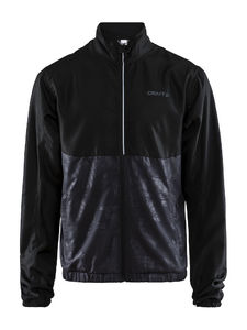 CRAFT Eaze Hardloopjack Zwart/Grijs Heren