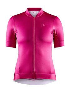 Craft Essence Fietsshirt Korte Mouwen Donkerroze Dames