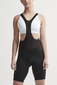 Craft Essence Fietsbroek Kort met Bretels Zwart Dames