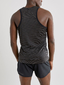 Craft Vent Mesh Hardloopshirt Zonder Mouwen Zwart Heren