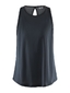 Craft Charge Hardloopshirt Zonder Mouwen Zwart Dames