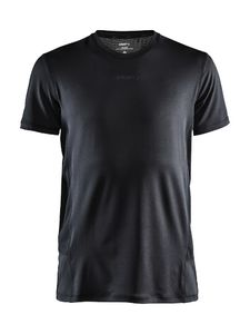 Craft ADV Essence Hardloopshirt Korte Mouwen Zwart Heren