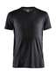 Craft ADV Essence Hardloopshirt Korte Mouwen Zwart Heren