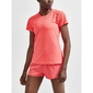 Craft ADV Essence Hardloopshirt Korte Mouwen Roze/Roze Dames