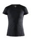 Craft ADV Essence Hardloopshirt Korte Mouwen Zwart Dames