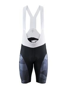 Craft Surge Lumen Fietsbroek Kort met Bretels Zwart/Grijs Heren