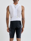 Craft Surge Lumen Fietsbroek Kort met Bretels Zwart/Grijs Heren
