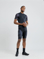 Craft Surge Lumen Fietsbroek Kort met Bretels Zwart/Grijs Heren