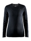 Craft Fuseknit Light Thermoshirt Lange Mouwen Zwart Dames