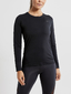 Craft Fuseknit Light Thermoshirt Lange Mouwen Zwart Dames
