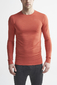 Craft Fuseknit Comfort RN Thermoshirt Lange Mouwen Oranje/Oranje Heren