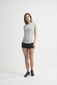 Craft Nanoweight Hardloopshirt Korte Mouwen Mintgroen Dames