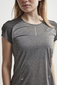Craft Nanoweight Hardloopshirt Korte Mouwen Grijs Dames
