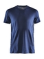Craft ADV Essence Hardloopshirt Korte Mouwen Donkerblauw Heren