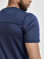 Craft ADV Essence Hardloopshirt Korte Mouwen Donkerblauw Heren