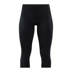 Craft Core Essence Driekwart Fietsbroek met Zeem Zwart Dames