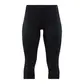 Craft Core Essence Driekwart Fietsbroek met Zeem Zwart Dames