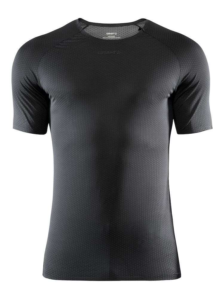 Craft Pro Dry Nanoweight Ondershirt Korte Mouwen Zwart Heren