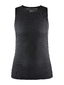 Craft Pro Dry Nanoweight Ondershirt Zonder Mouwen Zwart Dames