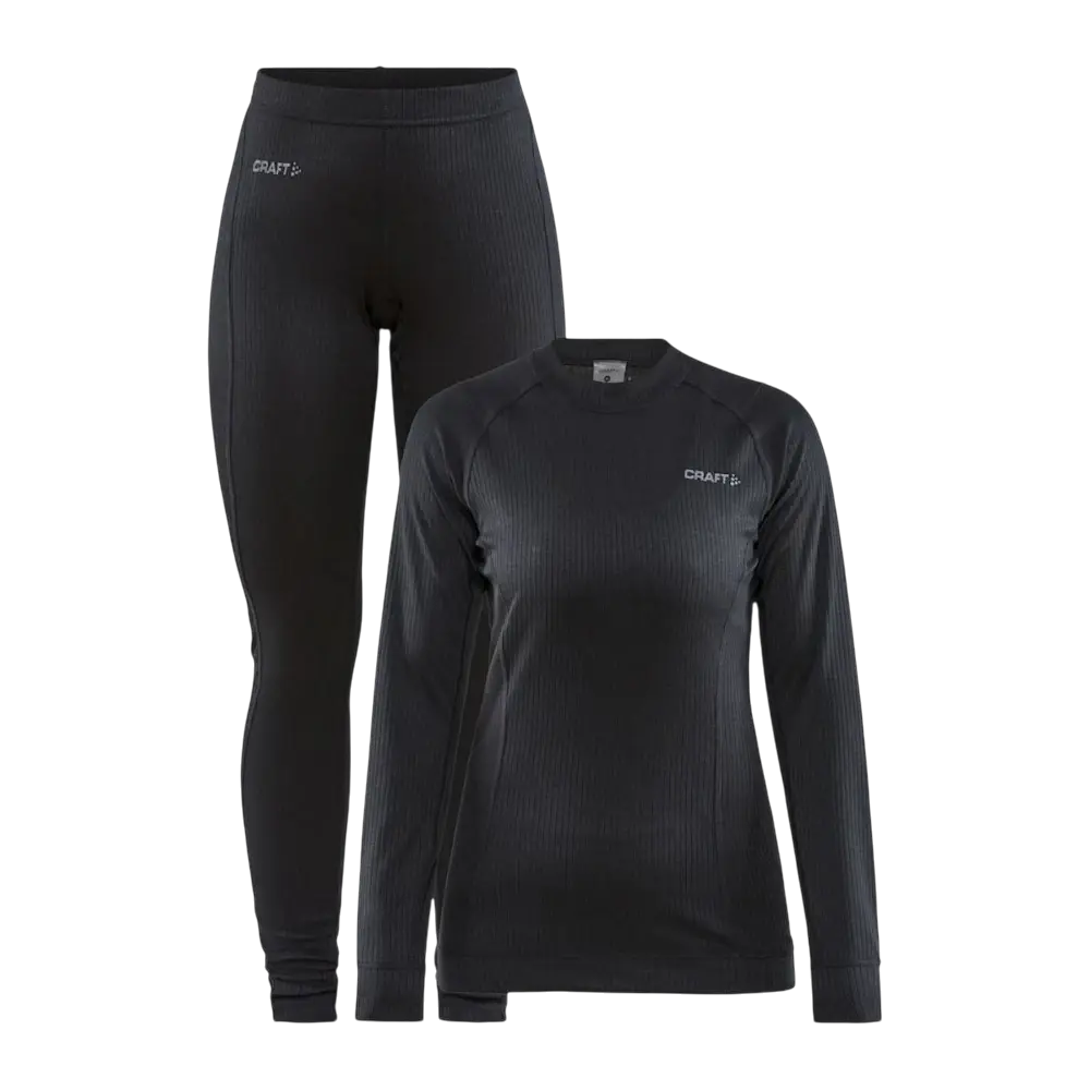 CRAFT CORE Dry Thermo Onderkleding Set Zwart Dames