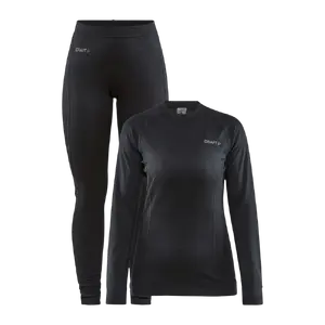 CRAFT CORE Dry Thermo Onderkleding Set Zwart Dames
