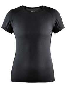 Craft Pro Dry Nanoweight Ondershirt Korte Mouwen Zwart Dames