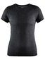 Craft Pro Dry Nanoweight Ondershirt Korte Mouwen Zwart Dames