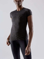 Craft Pro Dry Nanoweight Ondershirt Korte Mouwen Zwart Dames