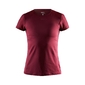 Craft ADV Essence Hardloopshirt Korte Mouwen Donkerrood Dames