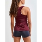 Craft ADV Essence Hardloopshirt Zonder Mouwen Donkerrood Dames
