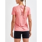 Craft PRO Hypervent Hardloopshirt Korte Mouwen Roze/Zwart Dames