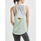 Craft ADV Charge Shiny Hardloopshirt Zonder Mouwen Grijs Dames
