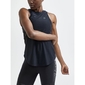 Craft ADV Charge Shiny Hardloopshirt Zonder Mouwen Zwart Dames
