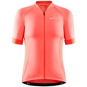 Craft ADV Endurance Lumen Fietsshirt Korte Mouwen Roze Dames