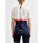 Craft CORE Endurance Fietsshirt Korte Mouwen Wit/Donkerblauw Dames