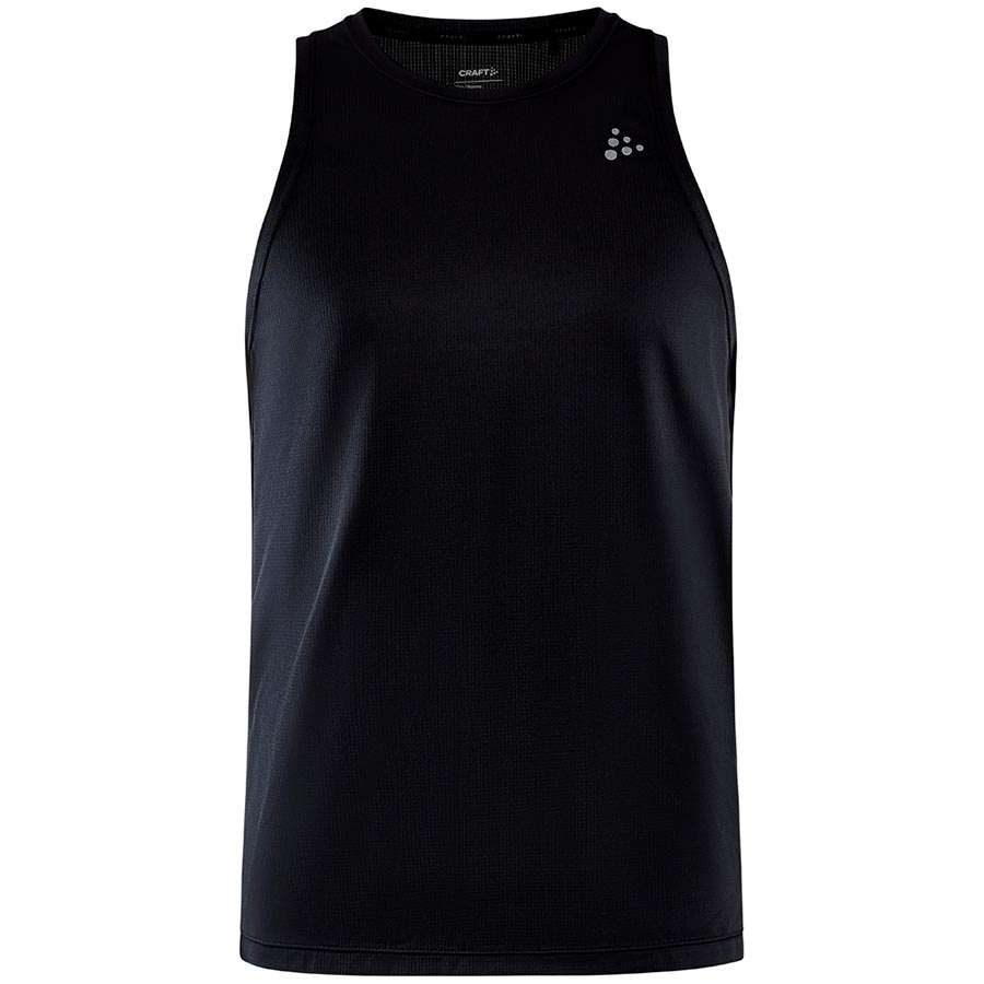 Craft CORE Charge Hardloopshirt Zonder Mouwen Zwart Heren