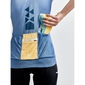Craft ADV HMC Gravel Offroad Fietsshirt Korte Mouwen Blauw/Geel Dames