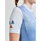 Craft ADV HMC Gravel Offroad Fietsshirt Korte Mouwen Blauw/Geel Dames