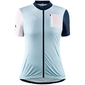 Craft ADV HMC Gravel Offroad Fietsshirt Korte Mouwen Blauw/Wit Dames