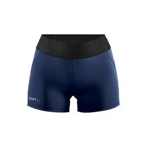 Craft Core Essence Hardloopbroek Kort Donkerblauw/Zwart Dames
