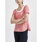 Craft CORE Charge Cross Back Hardloopshirt Korte Mouwen Roze Dames