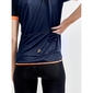 Craft CORE Endurance Logo Fietsshirt Korte Mouwen Donkerblauw Dames